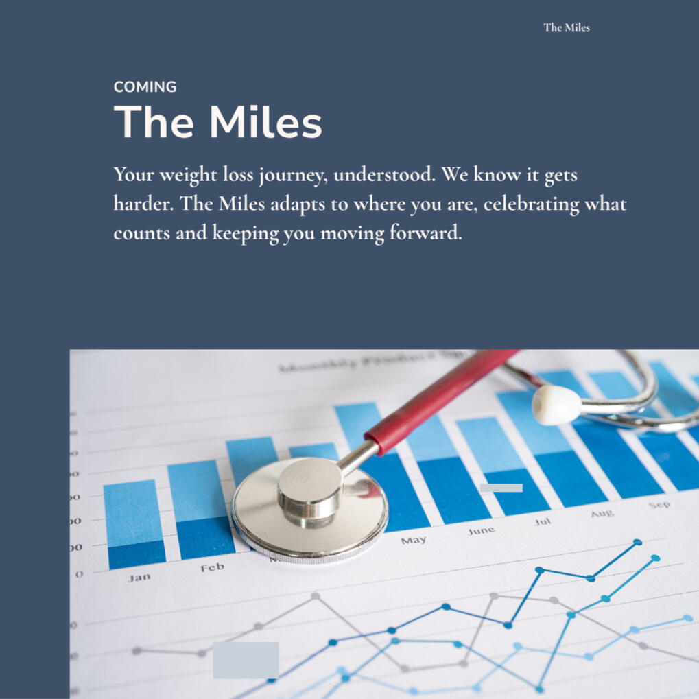 The Miles Weight Loss Tracker